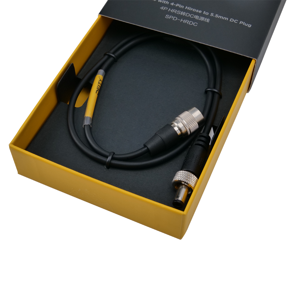 SPD-HRDC - 4-Pin Push-Power to 5.5mm Locking DC Cable