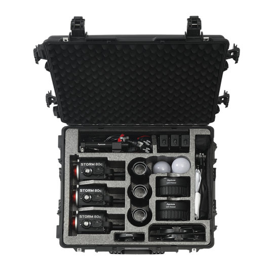 Aputure Storm 80c 3-Light Kit