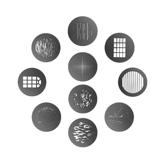 Aputure Spotlight Max 10 Piece Gobo Kit