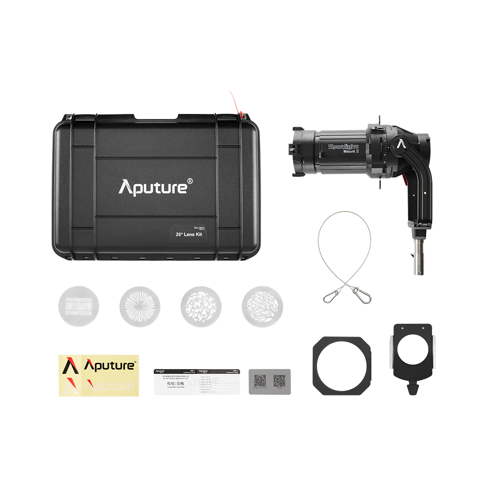 Aputure Spotlight Mount II 26° Lens Kit
