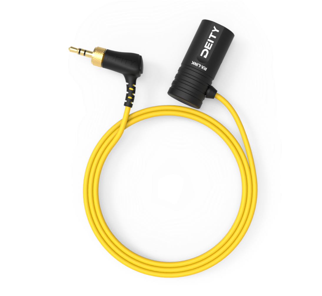 THEOS Accessories XLR Link - Locking 3.5mm to Right Angle XLR