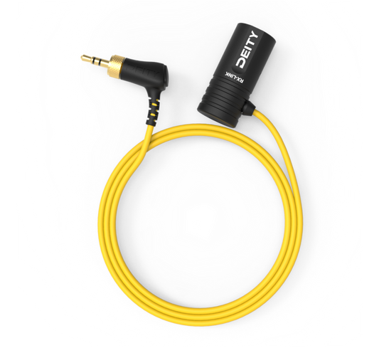 THEOS Accessories XLR Link - Locking 3.5mm to Right Angle XLR