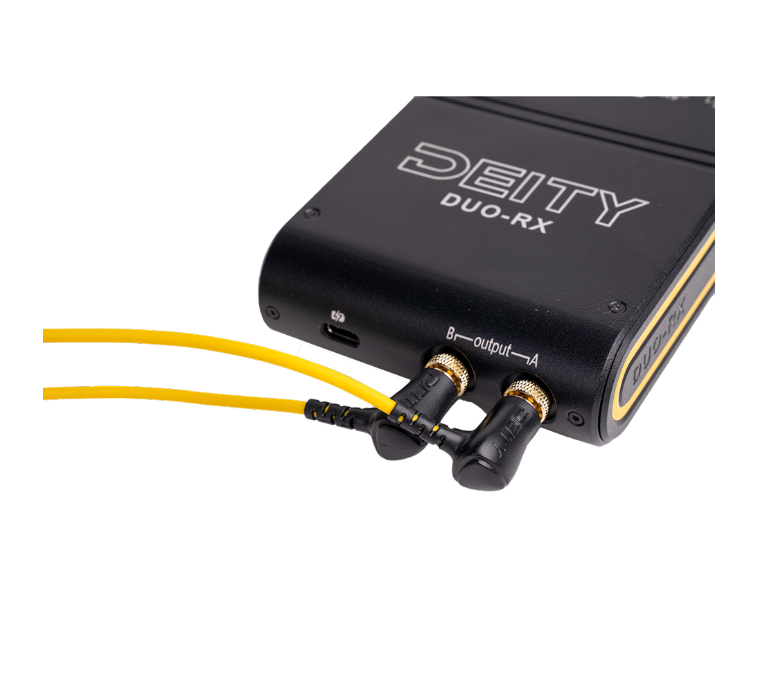 THEOS Accessories XLR Link - Locking 3.5mm to Right Angle XLR