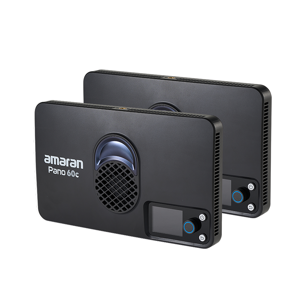 amaran Pano 60c 2-Light Kit-Charcoal