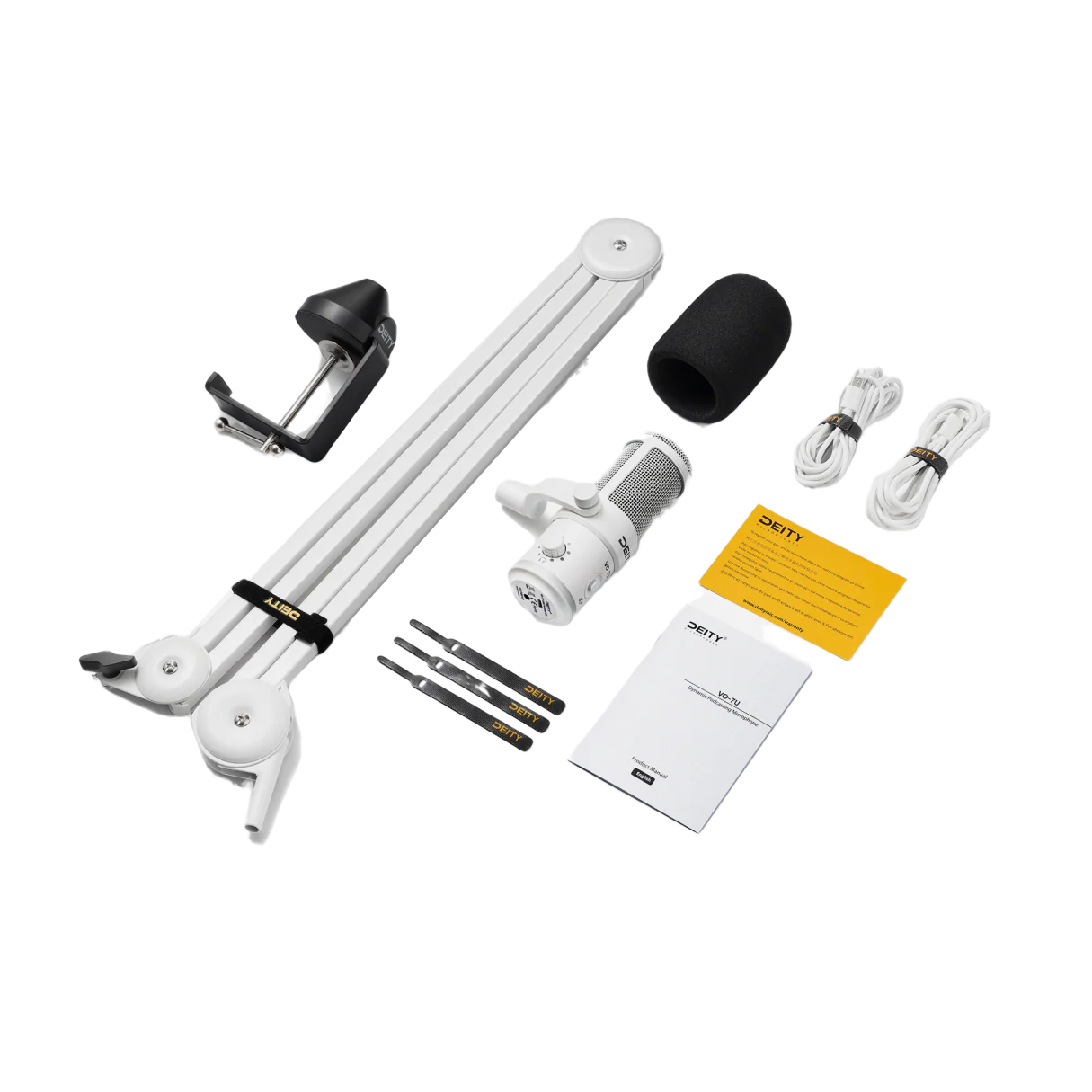 Deity VO-7U USB PODCAST KIT (WHITE)