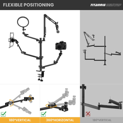 TARION Titanrig Desktop Set