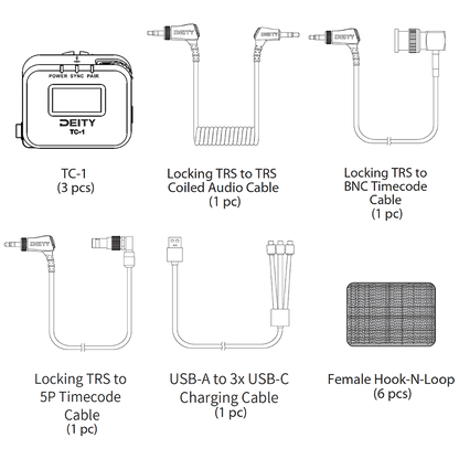 Deity TC-1 (3pc Kit)