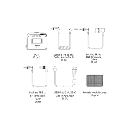 Deity TC-1 (3pc Kit)