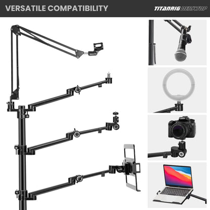 TARION Titanrig Desktop Set
