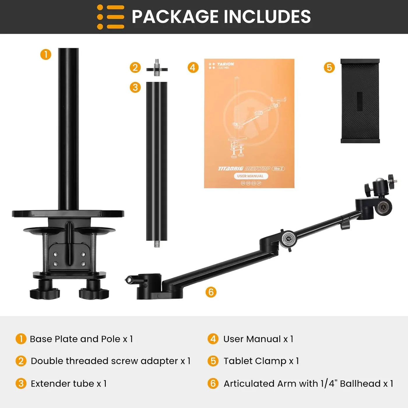 TARION Titanrig Desktop Lite Z
