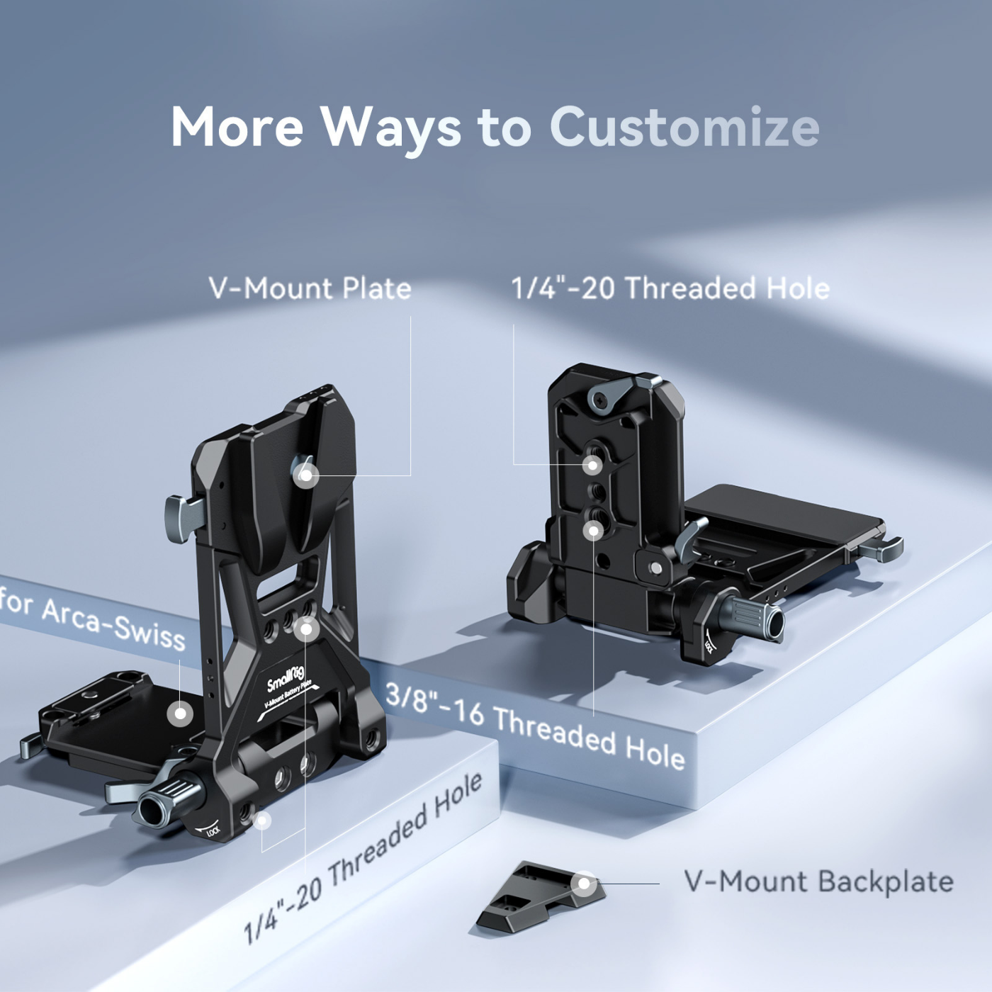 SmallRig V-Mount Battery Mount Plate 4505B