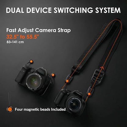 TARION Magislide Neck Strap 2.0 Black