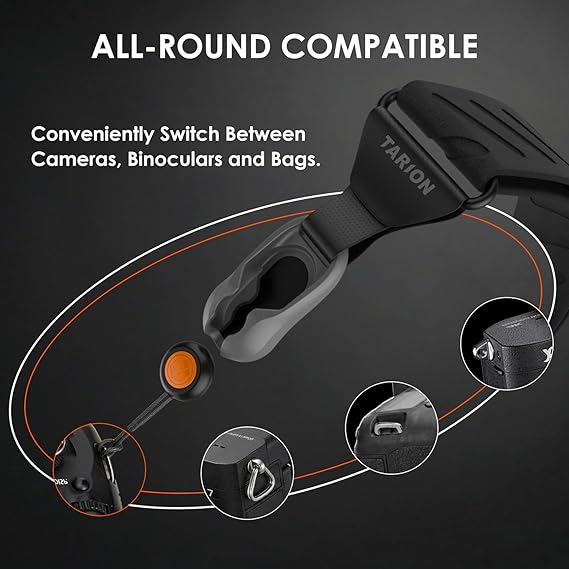 TARION Magislide Neck Strap 2.0 Black