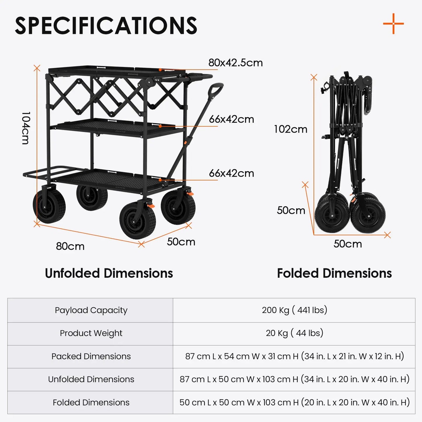 TARION Titanrig Cart Base