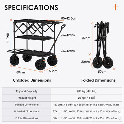 TARION Titanrig Cart Base
