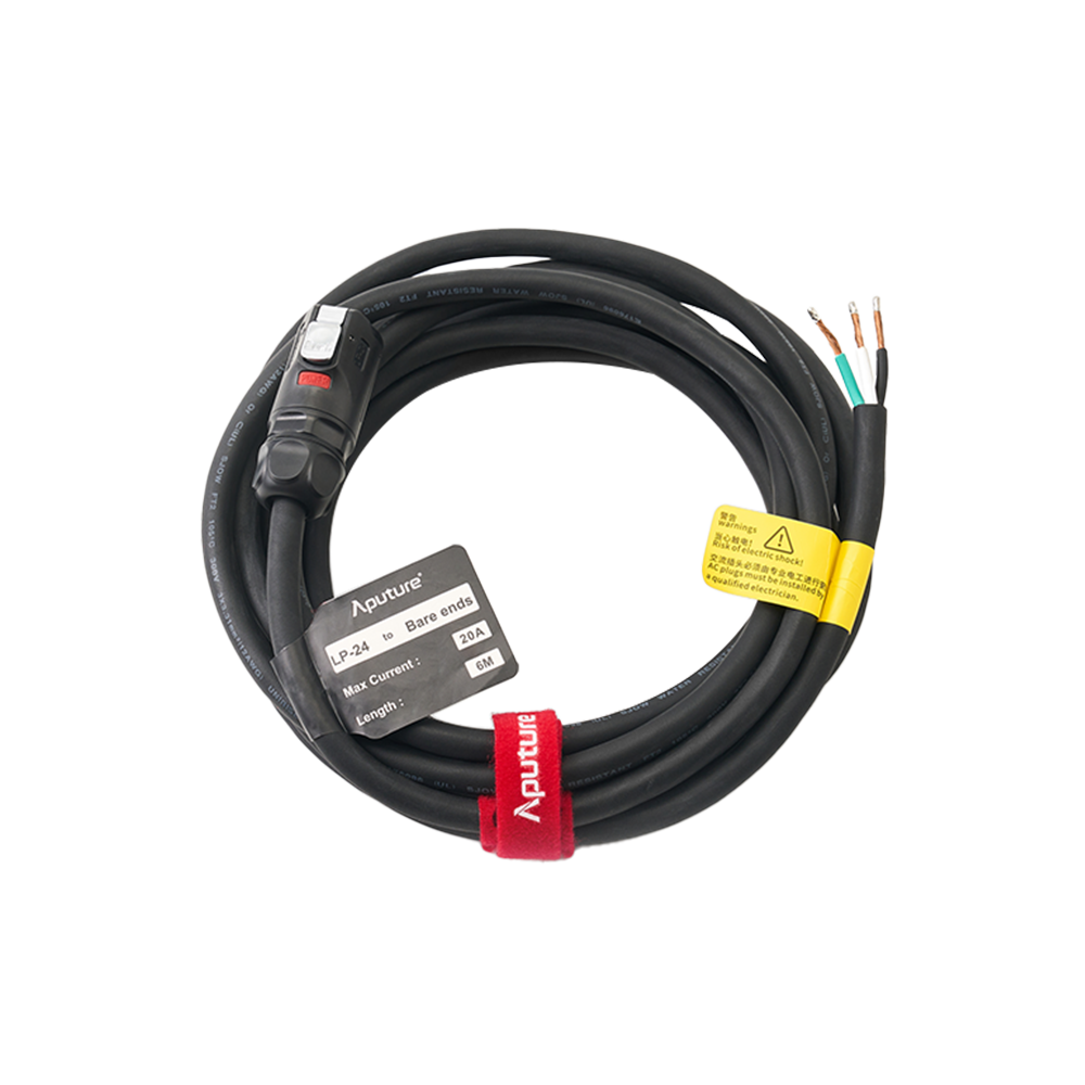 Aputure Electro Storm CS15 10A AC Power Cable - 6m