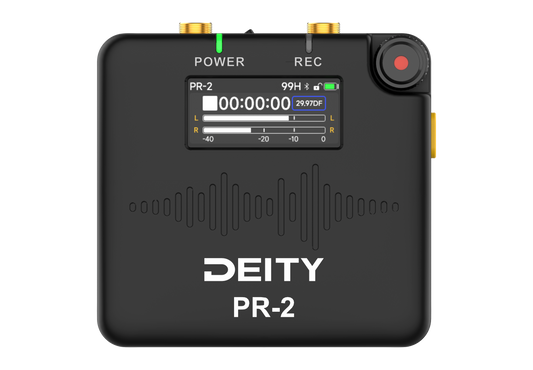 Deity PR-2 (Global) 32-Bit Float Pocket Audio Recorder