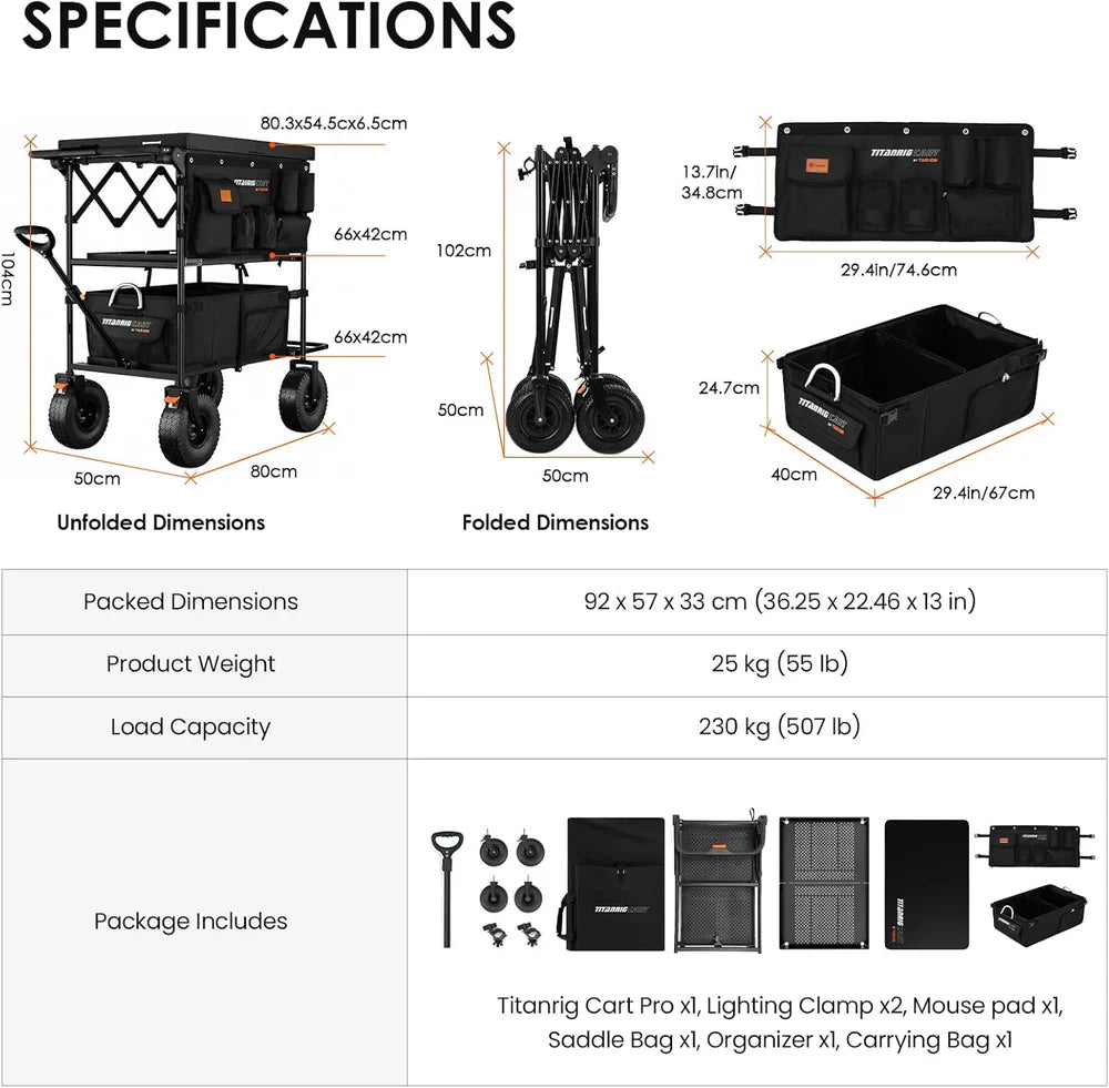 TARION Titanrig Cart Pro
