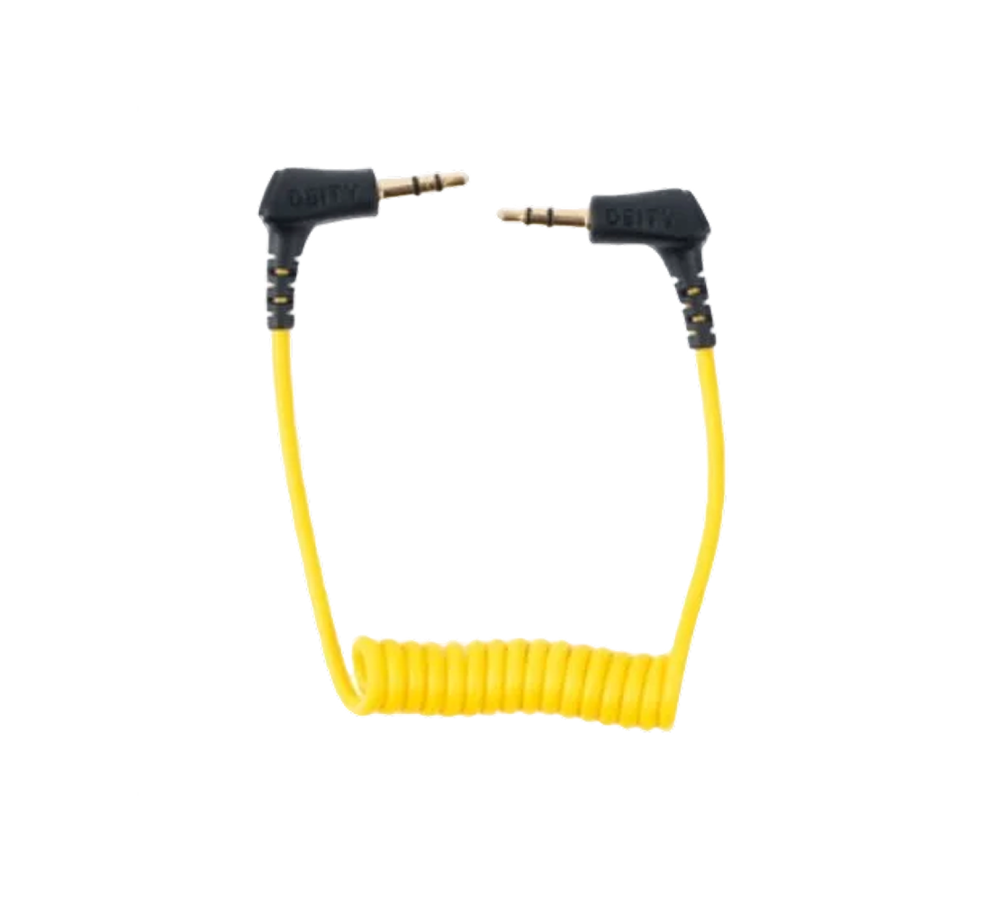 Audio Cable Coiled Deity TRRS coiled audio cable – Apertured