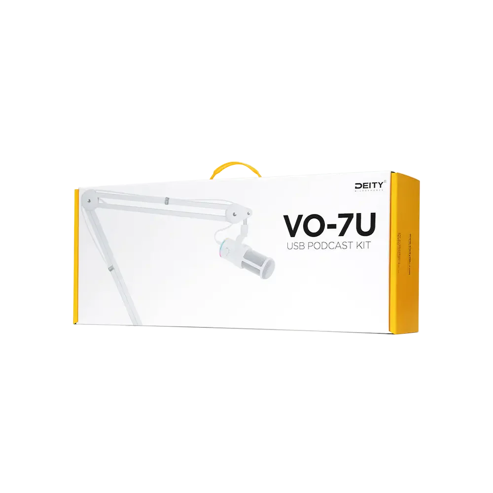 Deity VO-7U USB PODCAST KIT (WHITE)