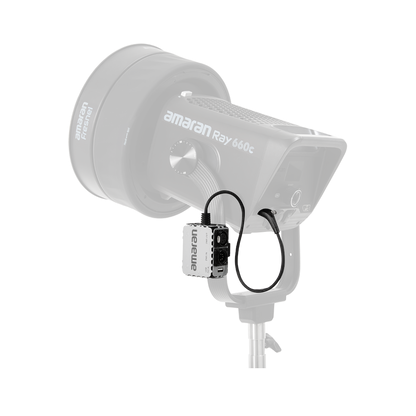 amaran USB-C to 5-Pin DMX In & Out Adapter