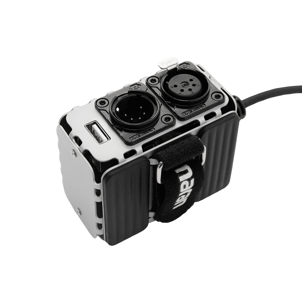 amaran USB-C to 5-Pin DMX In & Out Adapter